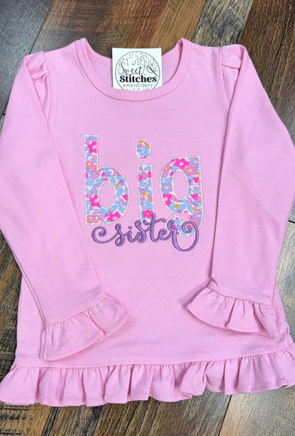 BIG sister shirt