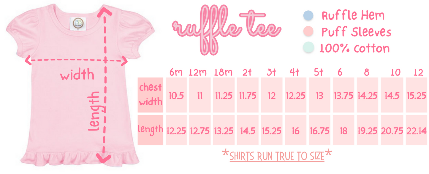 Apple applique shirt