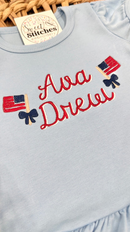 Shadowed name with Flags